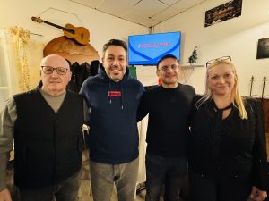 vl: Kassierer: Luciano Mileo, 1. Vorsitzender: Domenico Lucanto, 2. Vorsitzender: Pietro Ficara, Schriftführerin: Miriam Gobbato-Schettino (Foto: lupomartini.com