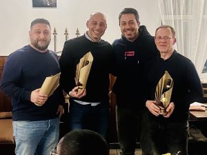 vl.: Francesco La Rovere, Battista Marrazza, Domenico Lucanto, Duccio Del Giudice (Foto: lupomartini.com)